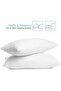 Premium Cotton Baby Pillow 0-12 Months Pure Silicone Filled 30X40 175Gr - 5