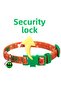 Winter Themed Cat Collar – 10 Mm, 17–29 cm Adjustable, Safety Buckle, with Bell, No Name Tag Model - 2