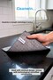 Gridpro 3-Pack Microfiber Kitchen Cloth 40X40 cm – Multi-Purpose Non-Marking Cleaning Cloth - 8