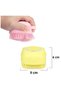 Office Home Office Flexible Silicone Gel Chambered Massage Bath Scrubber Loofah - 3