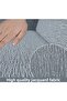Jacquard (3-2-1) Upholstery Seat Cover Without Skirt (Grey) - 3
