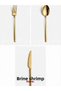 Riva Gold 6-Piece Teaspoon Set - 6