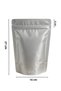 Ziplock Metalized Doypack Coffee Nuts Legumes Cat Dog Bird Food Storage Bag 16X27 cm 25Li - 6