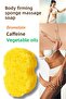 Bromelain and Caffeine Sponge Massage Soap, Body Firming, Dead Skin Removal, Intense Moisturizing - 2