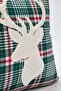 Christmas Themed Punch Embroidered Single Throw Pillow Cover Tphaw26Kkk00010 - 4