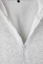 Kar Melanj Kapüşonlu Oversize Crop Boy Büyük Beden Sweatshirt TBBAW26AO00030 - 3