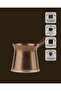 Telveli Mega Size Cast Iron Coffee Pot with Wooden Handle - Compatible with Induction Cookers 700 ml - 3
