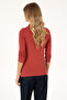 Women's Tile Basic Polo Neck Sweatshirt 50317627-Vr026 - 5