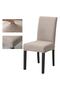 High Quality Chair Cover, Lycra, Washable, 6 Pieces Mink - 5
