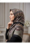 شال نمط شريط عرقي ناعم - 3