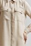 Shirt Collar Long Tunic 45346 - 4