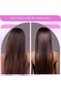 Portable Cordless Hair Straightening Comb - USB Rechargeable, 2-in-1 Negative Ion Brush - 5