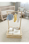 Decorative Wooden Baby Basket Baby 40 Basket Baby Shower Basket - 2