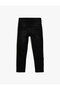 Boy's Black Pocket Detailed Jean Trousers 0YKB46393OD - 2