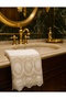 Saray Velvet Towel Cream