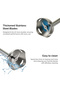 Hand Blender with Stainless Steel Blades, 500W Immersion Blender,Turbo Speed Function - 7