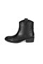 Colleen Women's Black Heeled Leather Cowboy Boots - 4