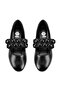 Women's Black Ballerinas - 7