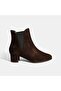 Women's Brown Desacomfort Elastic Suede Chelsea Boots - 2