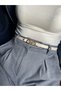 Lose Patterned Women's Gold Buckle Belt Jacket Belt Dress Belt Trouser Belt - 2
