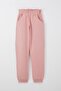 Girl's Tracksuit Set with Stone Embroidered Heart, Ages 4-9, Dusty Rose - 5
