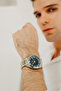 Silver steel band men's wristwatch fm43025a-a3 3 atm waterproof with 2 years warranty & gift box