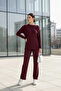 BICYCLE COLLAR COTTON KNIT SET - 2