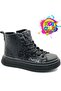 Cool aisha orthopedic non-slip sole unisex children's boots black