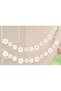 24-Piece Daisy Theme Happy Birthday Banner String Birthday Decoration Wall Decor - 7