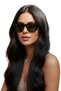Rb 0840S 90131 51 Mega Wayfarer Unisex Black Bone Sunglasses - 2