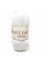 (5 Pieces) No:02 White Sultan Cotton Amigurumi Yarn - 3
