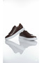 Orgen Sheos Genuine Leather Tommy Sneaker Trend Casual Shoes (Tan Sole White) - 6