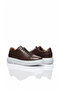 Orgen Sheos Genuine Leather Tommy Sneaker Trend Casual Shoes (Tan Sole White) - 7
