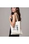 Strong Women Series Printed Raw Cloth Bag, Printed Picnic Bag, Casual Use Bag - 8