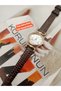 Yoshi Oval Dark Brown Color Cord Women Wrist Watch - 3
