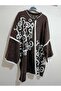 Superior Quality, Very Large Size, Soft Coat Model Knitwear Poncho - 6