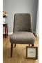 1 Piece Woven Jacquard Oval Chair Cover. Retro Chair Cover Elastic, Flexible, Waterway Pattern
