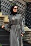 فستان 25153 أنثراسيت - 3