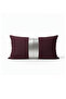 Silver Detail Throw Pillow Cover Stain Resistant Erasable - 6