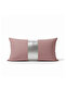Silver Detail Throw Pillow Cover Stain Resistant Erasable - 6
