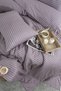Bestina Gold Cotton Satin Double Duvet Cover Set - 3