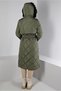 Fur Hooded Puffer Coat 90323 - 3