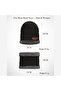 4-Piece Winter Beanie and Scarf Set (2 Black, 2 Navy) - 6