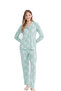 Women'S, Licensed, Uspa, Front Buttoned, Pajama Set, Home Wear