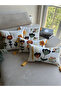 Bohemian Double Bedspread 1X Punch Throw Pillow Gift 230X250 2 Pillows 50X70 - 3