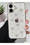 حافظة شفافة بنمط القوس متوافقة مع هاتف iPhone 16، غطاء فضي مقاوم للصدمات