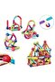 42-Piece Magnetic Building Stick Blocks 29x7x22cm - 4