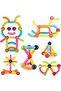 42-Piece Magnetic Building Stick Blocks 29x7x22cm - 2