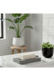 Gray Grid Rectangular Soap Dish - 4