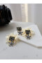 Lotus Flower Charm with Stones Only the Charm Is Sent - 3